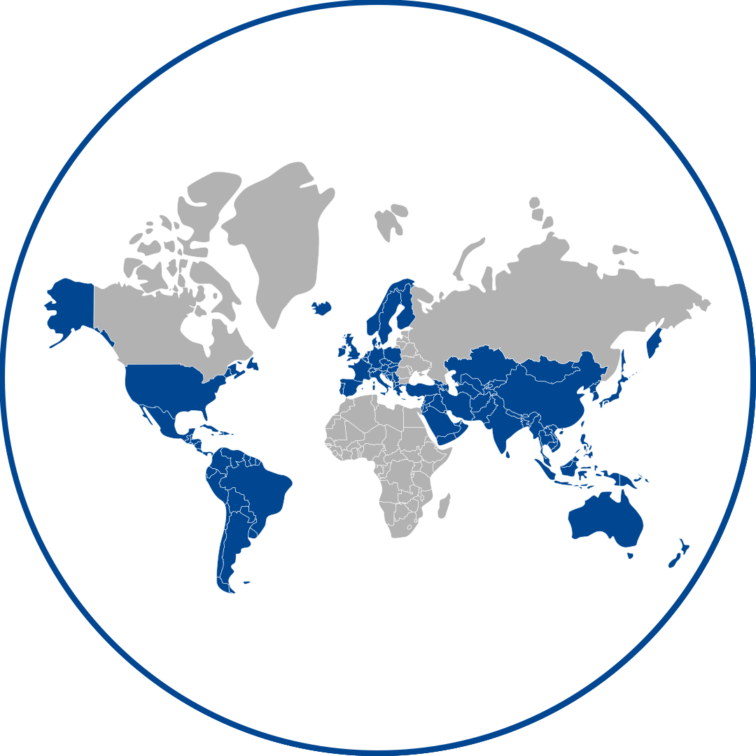 DLA World Map
